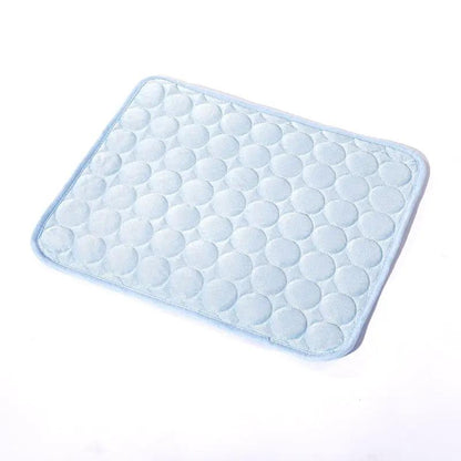 Pet Ice Mat Cooling Mat For Dogs And Cats Cloth Seat Cushion Sizes 40 By 30 To 150 By 100 Cm Pink Blue Gray Brown by null