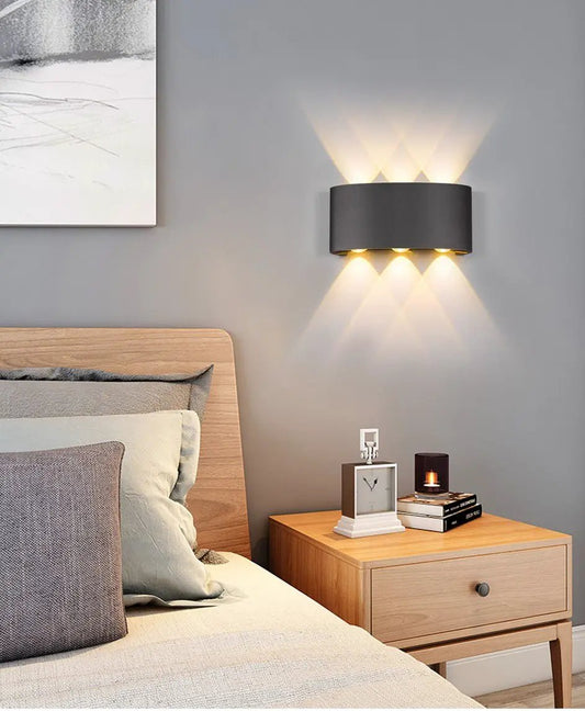 LED Wall Sconce With Bright Ambient Lighting Easy Installation For Modern Home Decor by null
