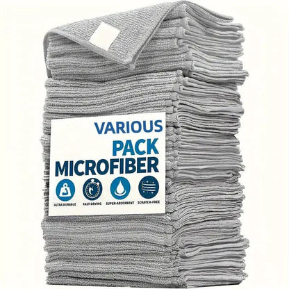 Ultra Absorbent Kitchen And Car Cleaning Cloth Towels Set For Spills Dishes Counters And Surfaces by null