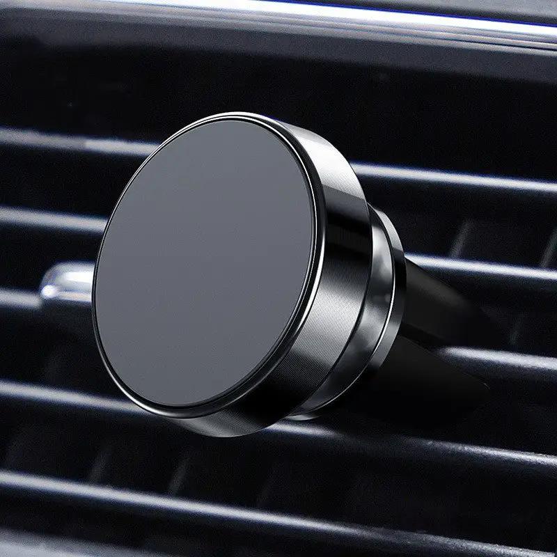 Magnetic Car Phone Holder Mount Aluminum Alloy With Strong Magnetic Grip For Secure Hands Free Driving by null