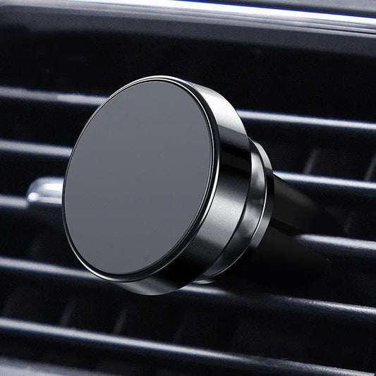 Magnetic Car Phone Holder Mount Aluminum Alloy With Strong Magnetic Grip For Secure Hands Free Driving by null