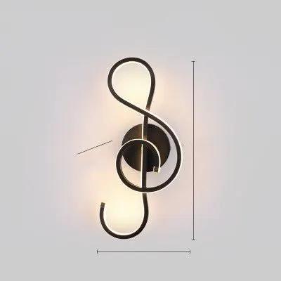 Nordic LED Wall Lamp for Bedroom and Bedside Minimalist Design Modern Energy Efficient Lighting Fixture by null