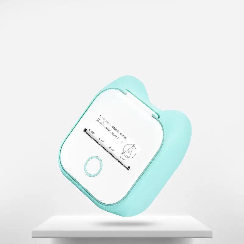 Portable Mini Thermal Label Printer Home Photo Printer Student Wrong Question Printer Bluetooth-compatible Mini Label Printer Price Tag by null