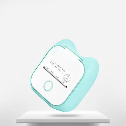 Portable Mini Thermal Label Printer Home Photo Printer Student Wrong Question Printer Bluetooth-compatible Mini Label Printer Price Tag by null