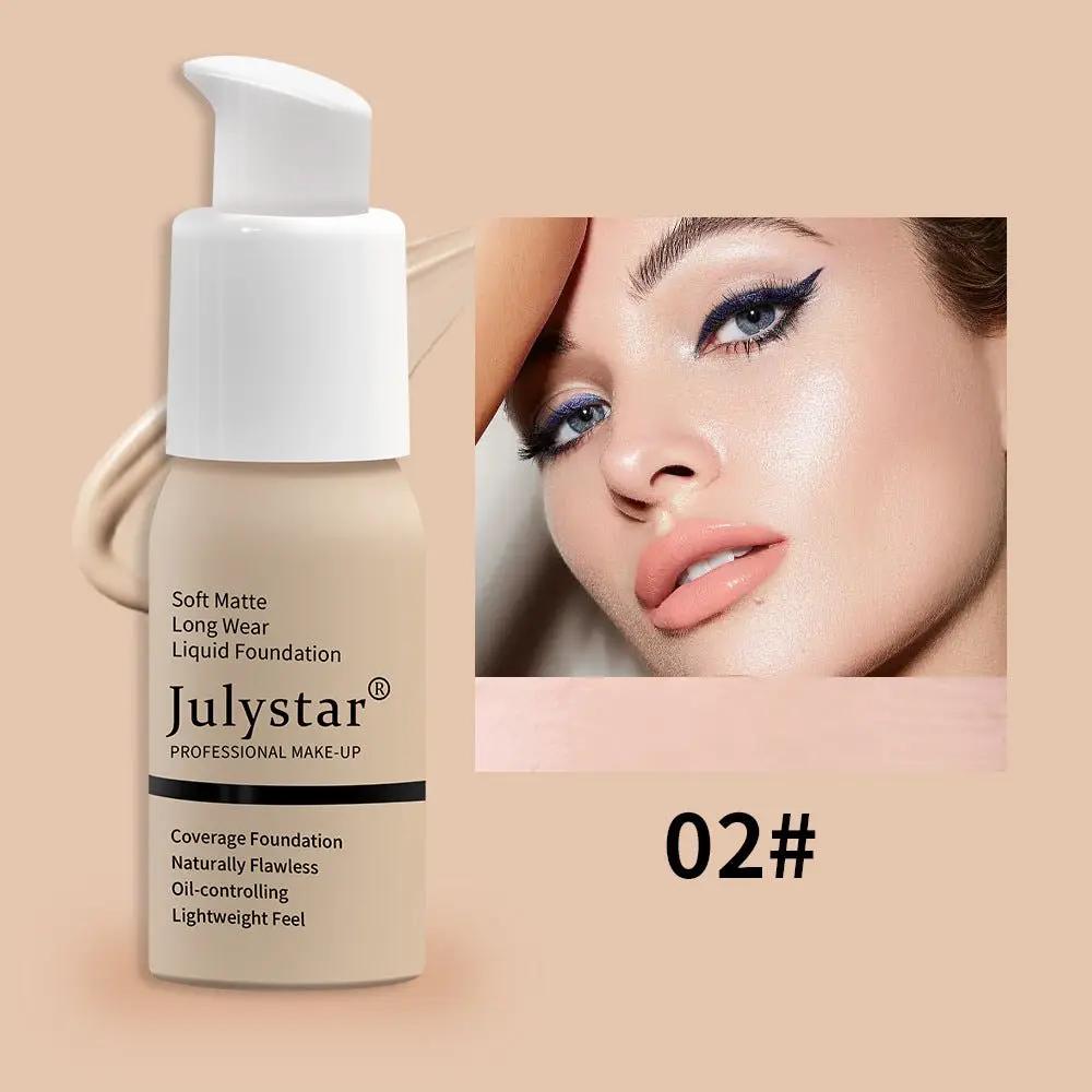 Waterproof Lasting Non Take Off Makeup Concealer Liquid Foundation Beauty Makeup by null