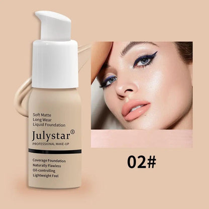 Waterproof Lasting Non Take Off Makeup Concealer Liquid Foundation Beauty Makeup by null
