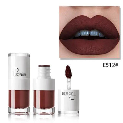Long Lasting Matte Lipstick Set 16 Colors In White Bottle Waterproof Moisturizing Lipcolor by null