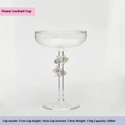 Creative Cocktail Dessert Wine Goblet by Zeny Home & Beauty