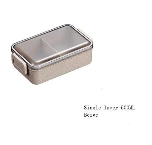 Healthy Material Microwave Dinnerware Lunch Box With Leakproof Lock Seal For Fresh Meals On The Go by null