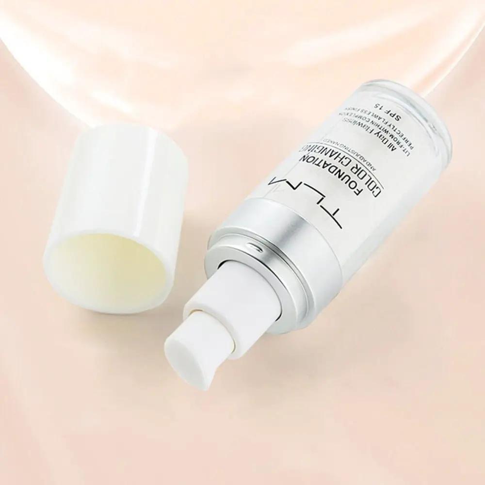 Color Changing Liquid Foundation Concealer SPF 50 Portable Natural Shade Makeup BB by null