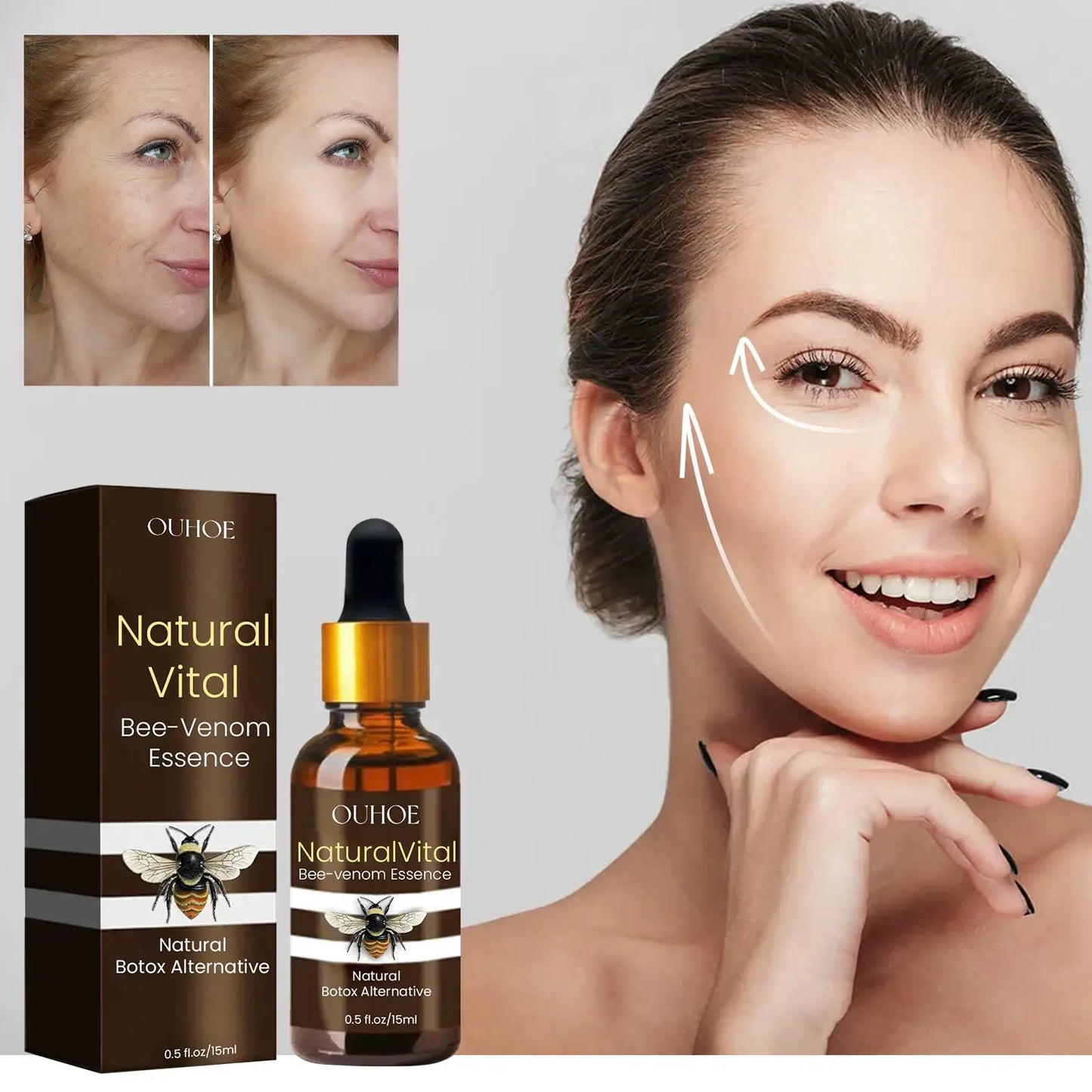 OUHOE Anti Wrinkle Firming Skincare Set Complete Anti Aging Solution For Radiant Youthful Skin by null