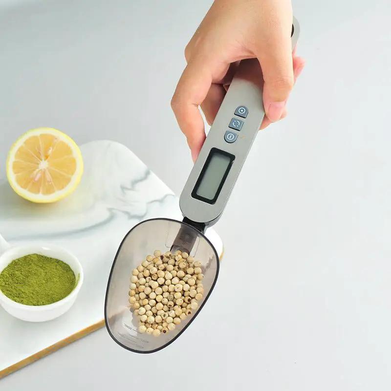 Electronic Measuring Spoon Scale For Kitchen Baking, 0.3g to 500g Range, Auto Shutoff 60 Seconds, CR2032 Battery Powered by null
