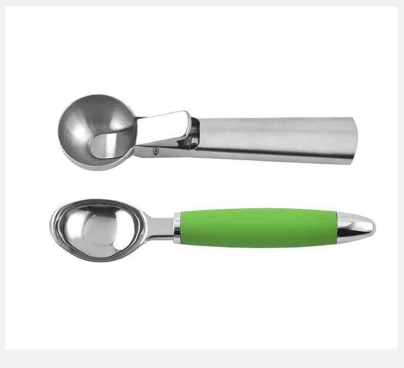 Premium Stainless Steel Ice Cream Scoop by null