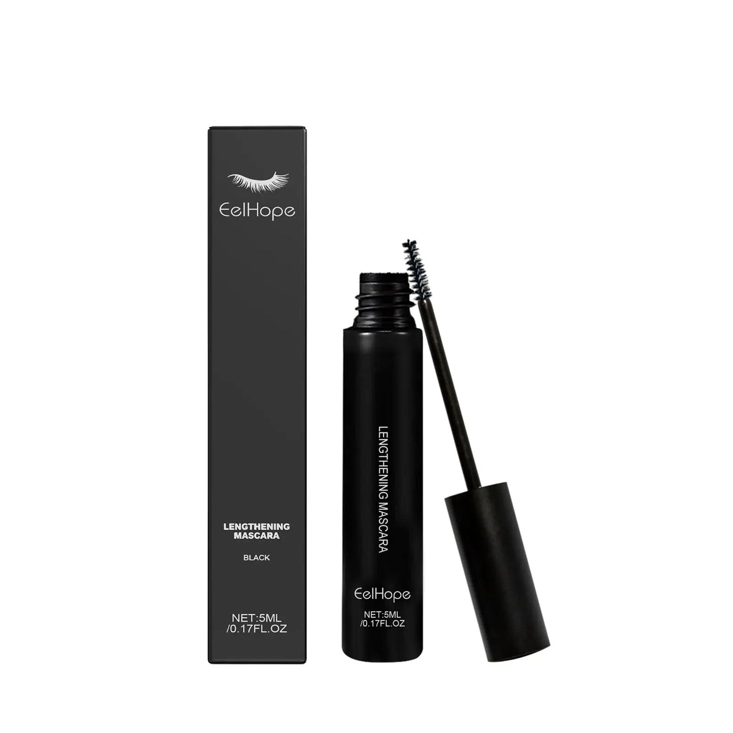 Long Black Mascara Long Lasting Smear Proof Makeup 5ml Lash Enhancing Mascara For Everyday Use by null