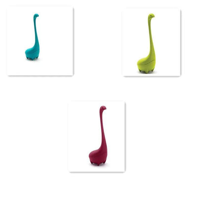 Cute Dinosaur Standing Spoon For Kids Kitchen Durable Food Grade PP Utensil Featuring Cartoon Dinosaur Design by null