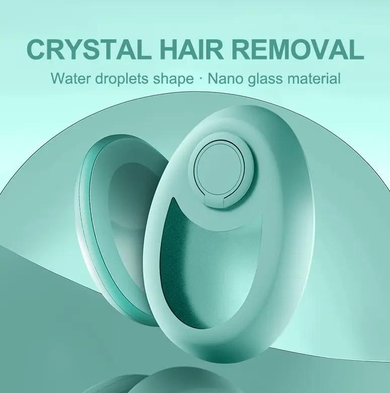 CJEER Upgraded Crystal Hair Removal Magic Crystal Hair Eraser For Women And Men Physical Exfoliating Tool Painless Hair Eraser Removal Tool For Legs Back Arms by null