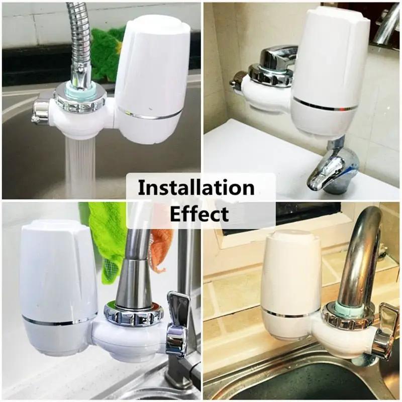 Kitchen Tap Water Filter Faucet Purifier by null