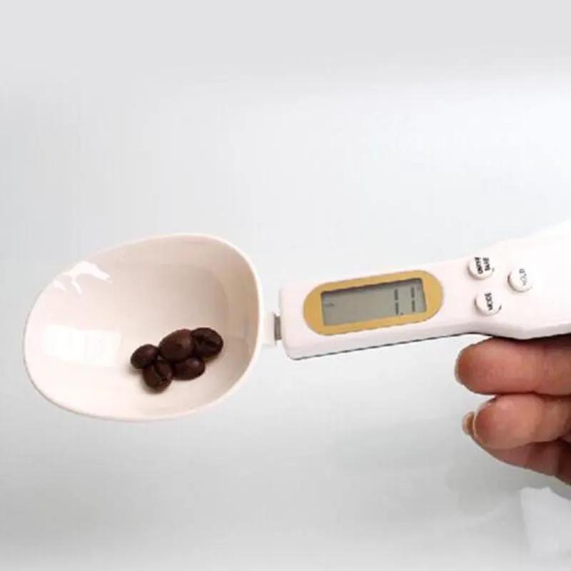 Digital Kitchen Scale with Measuring Spoon for Coffee, Tea, Sugar - Cooking and Baking Tool by null