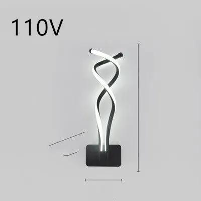 Nordic LED Wall Lamp for Bedroom and Bedside Minimalist Design Modern Energy Efficient Lighting Fixture by null
