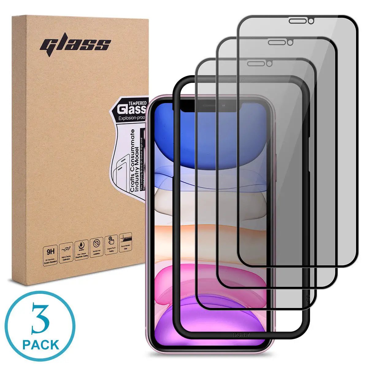 Tempered Glass Screen Protector for Mobile Phones by null