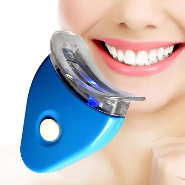 Oral Gel Teeth Whitening Whitener LED Light Dental Bleaching At Home Whitening System by null