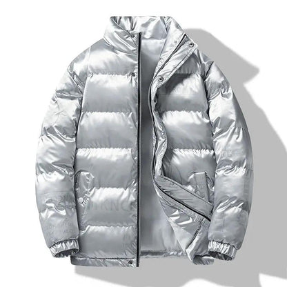 Printed Coat Winter Men's Fashion by Zeny Home & Beauty