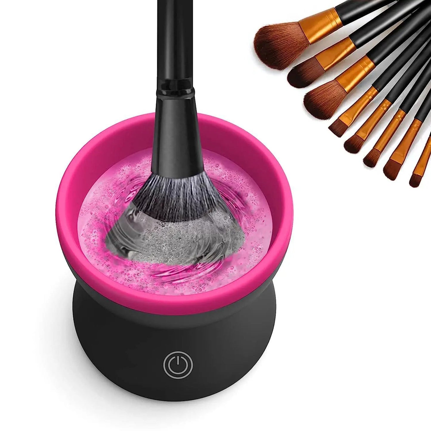 Portable Electric Makeup Brush Cleaner USB Beauty Tools for All Brush Sizes by null