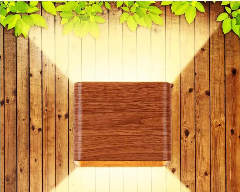 Modern Square LED Wall Lamp Light Fixture Sconce for Living Room and Hallway Energy Efficient Contemporary Home Lighting by null