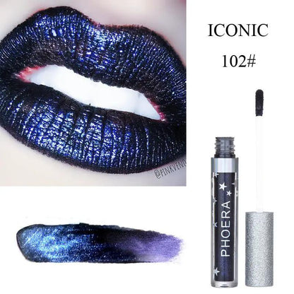 Moisturizing Candy Color Lip Gloss Liquid Lipstick Waterproof Glitter Long Lasting Makeup by null