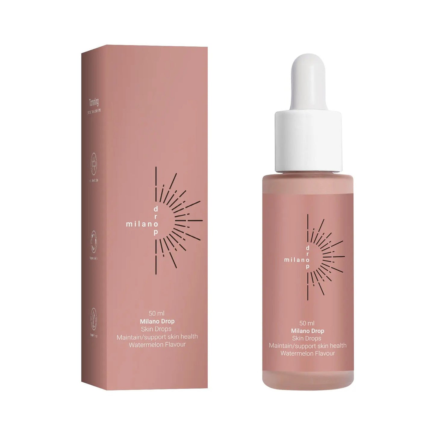 Self Tanning Drops For Face And Body Dark Bronzer Serum 50ml Fine Line Repair Sunless Tanning by null