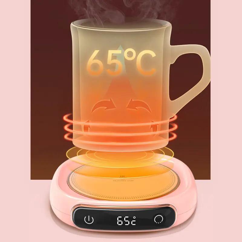 Smart Coffee Mug Warmer With Constant Temperature Heating Pad And Warm Coaster For Desktop Use by null