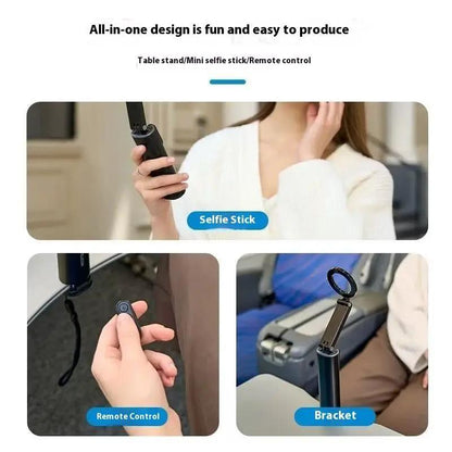 Air Travel Magnetic Phone Holder With Dual Clamp And Magnetic Mount For Hands Free Use by null