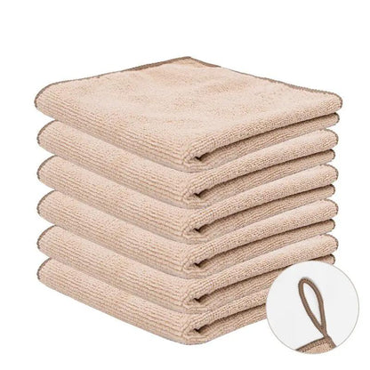 Ultra Absorbent Kitchen And Car Cleaning Cloth Towels Set For Spills Dishes Counters And Surfaces by null