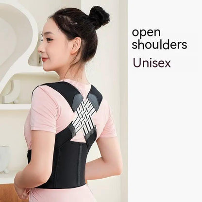 Unisex Posture Corrector Brace Anti Humpback Chest Lift Support For Better Shoulder And Spine Alignment by null
