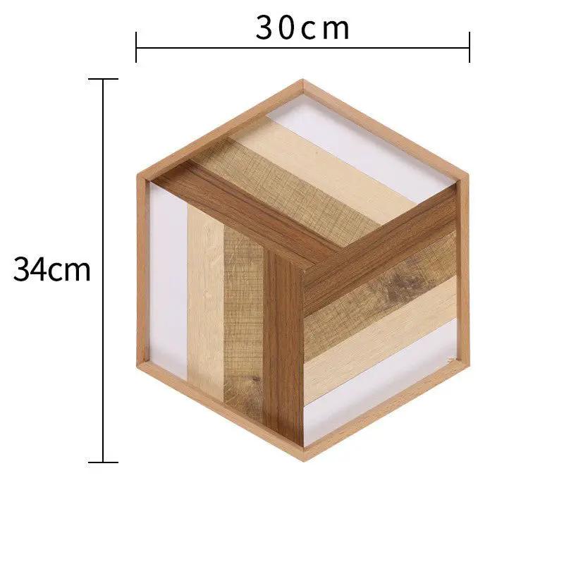 Natural Wood Cake Tray Set With Three Size Options A B C 30x34x4 cm 33.5x22x3 cm 22.5x33.5x7 cm by null