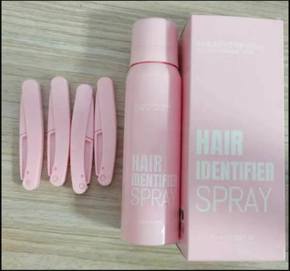 Hair Identifier Spray Set For Face Shaving Dermaplaner Skin Care Moisturizing Spray With Spatula by null