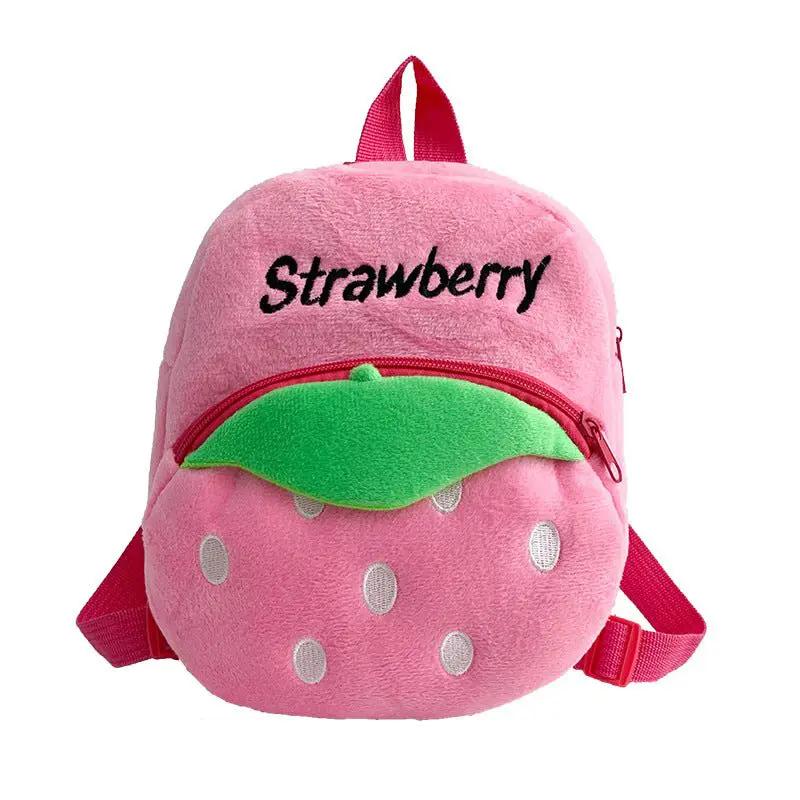 Early Childhood Education Plush School Bag For Kids With Soft Touch Skin Friendly Design by null