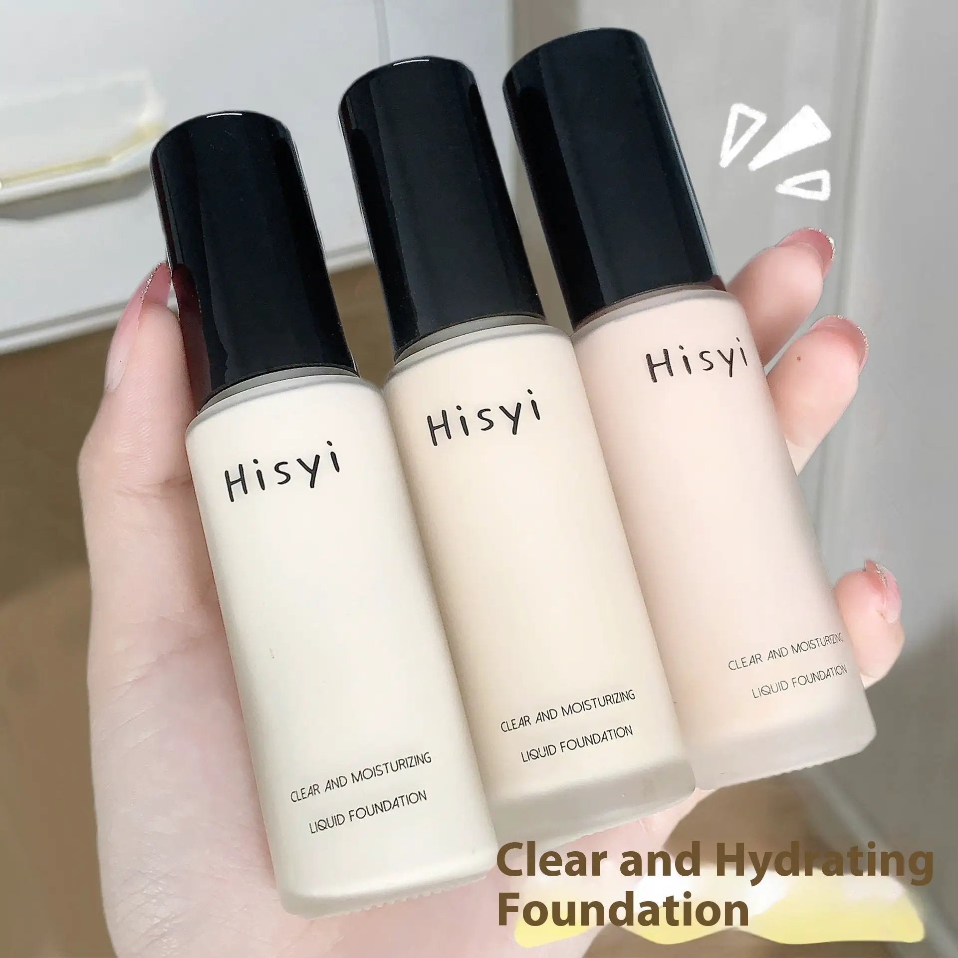 BB Cream White Brightening Liquid Foundation Hydrating Skincare For Even Skin Tone And Radiance by null