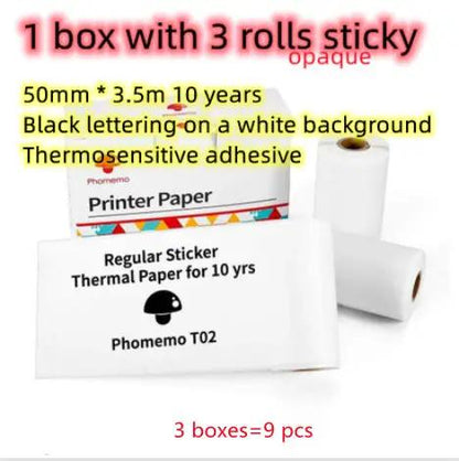 Portable Mini Thermal Label Printer Home Photo Printer Student Wrong Question Printer Bluetooth-compatible Mini Label Printer Price Tag by null