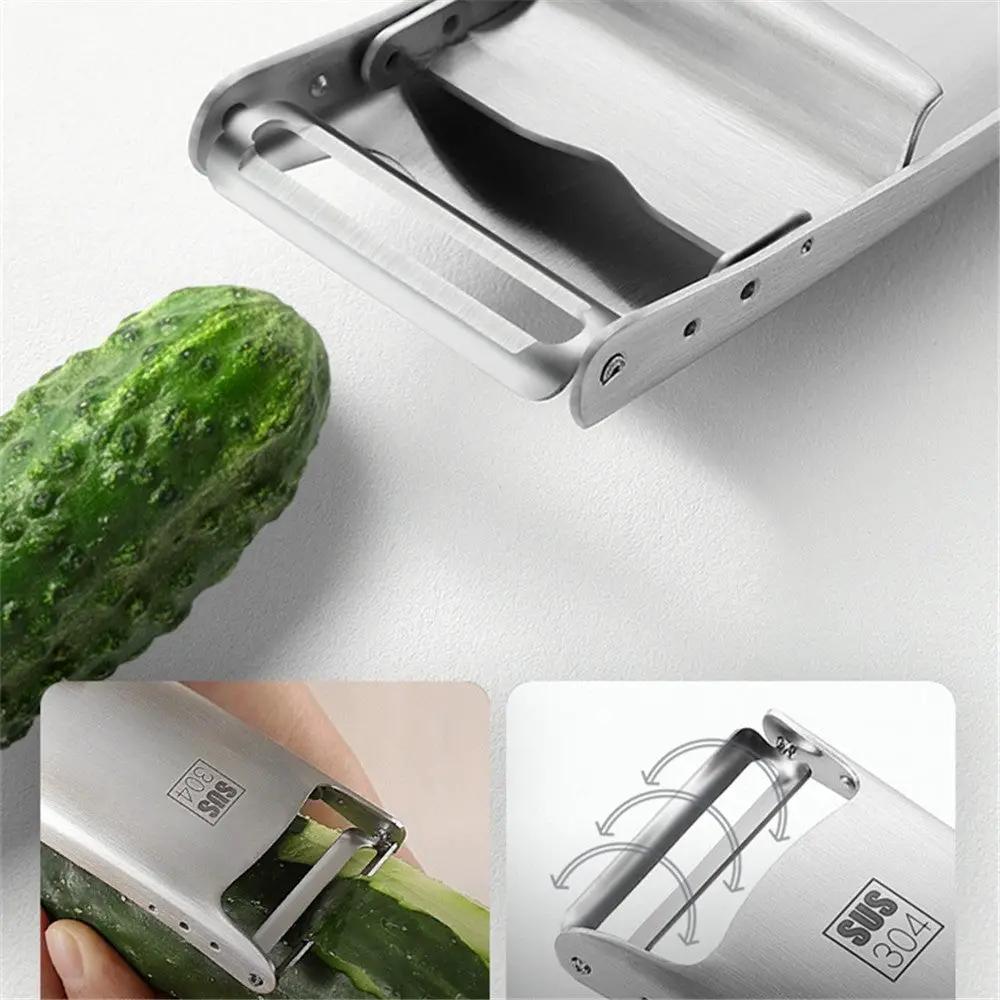 304 Stainless Steel Melon Planer Multi Function Peeler Grater For Vegetables And Fruits Kitchen Tools by null