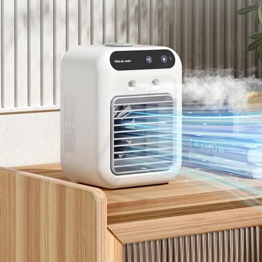 Air Conditioner Air Cooler Fan Water Cooling Fan Air Conditioning For Room Office Portable Air Conditioner Cars by null