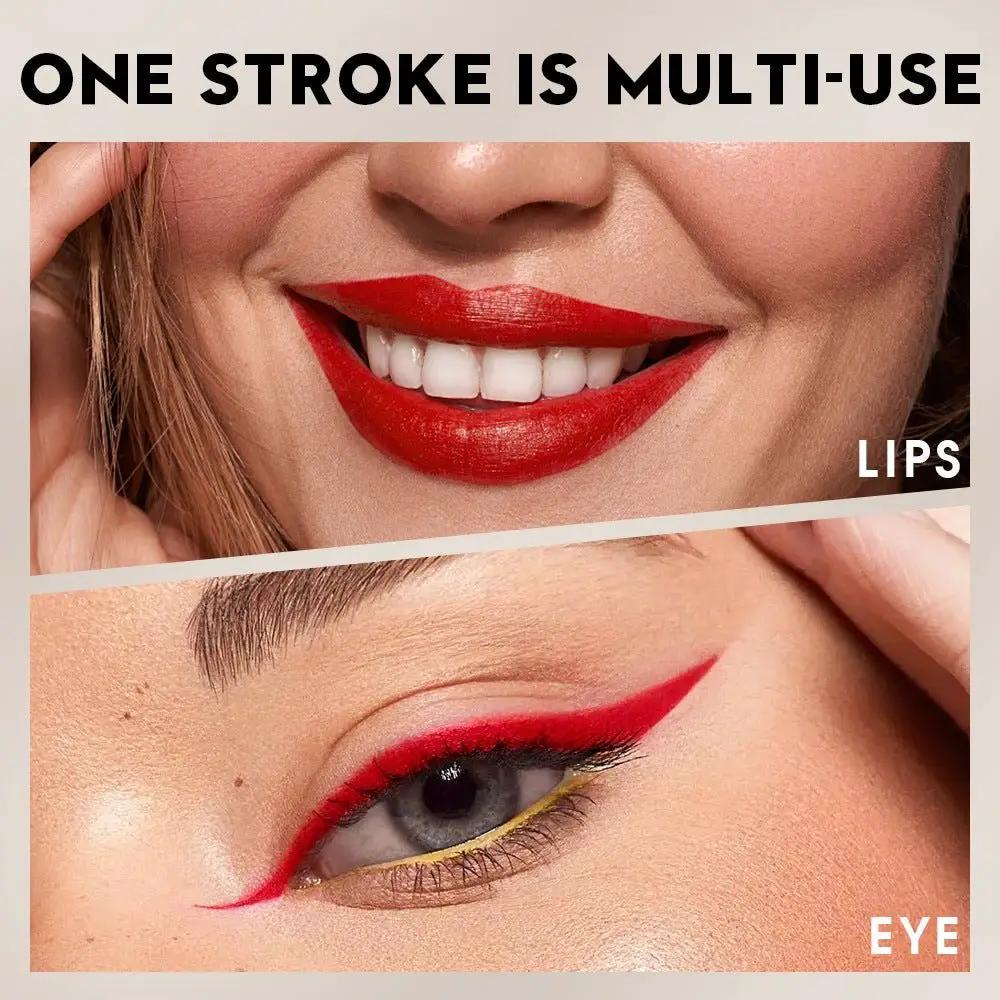 10 Color Long Lasting Lip Liner And Lip Color Set Waterproof For Precise Definition And Color Correction by null