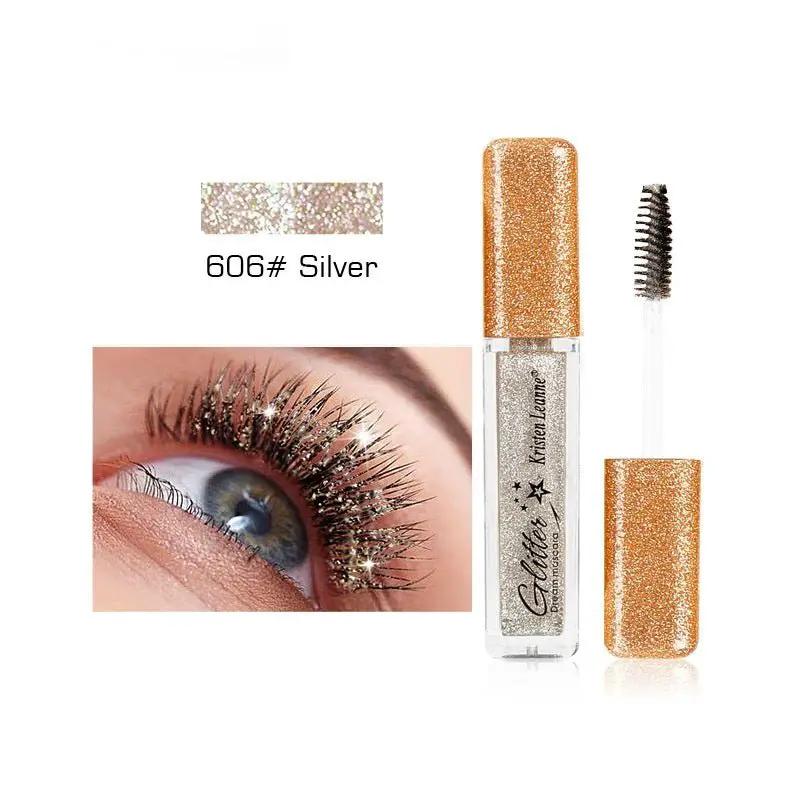 Glistening Cracked Gem Tone Diamond Color Mascara With Shiny Sparkle Finish For Bold Eyes by null