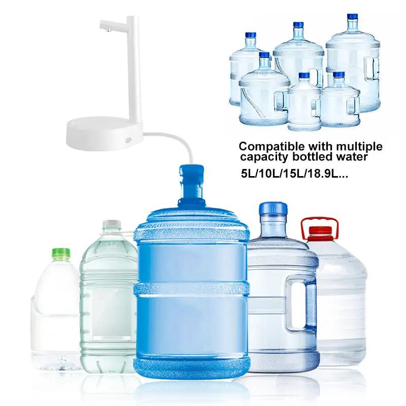 Desk Dispenser Electric Water Gallon Automatic Water Bottle Dispenser Rechargeable Water Dispenser by Zeny Home & Beauty