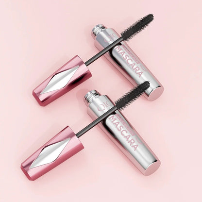 QIC Silver Rose Volume Mascara With Rose Silver Tone For Bold Lashes Lengthening And Volumizing Formula by null