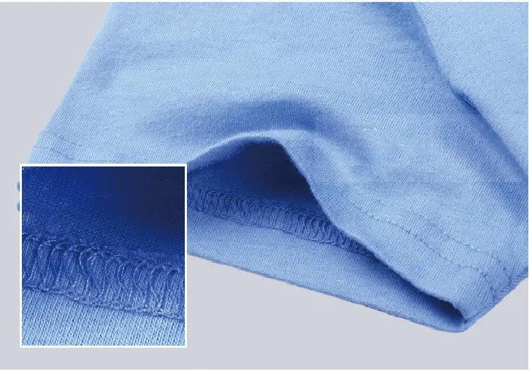 Men's Round Neck Cotton Short-sleeved T-shirt Men's And Women's T Trend by Zeny Home & Beauty