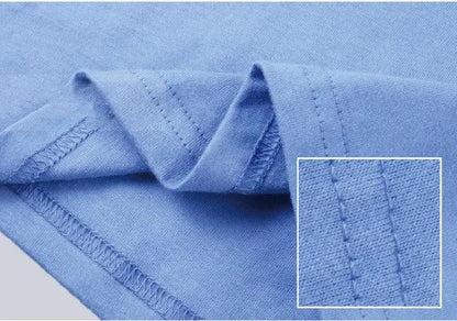 Men's Round Neck Cotton Short-sleeved T-shirt Men's And Women's T Trend by Zeny Home & Beauty