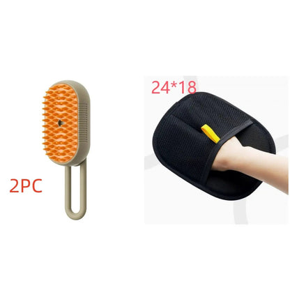 Cat Steam Brush Steamy Dog Brush 3 In 1 Electric Spray Cat Hair Brushes For Massage Pet Grooming Comb Hair Removal Combs Pet Products by null