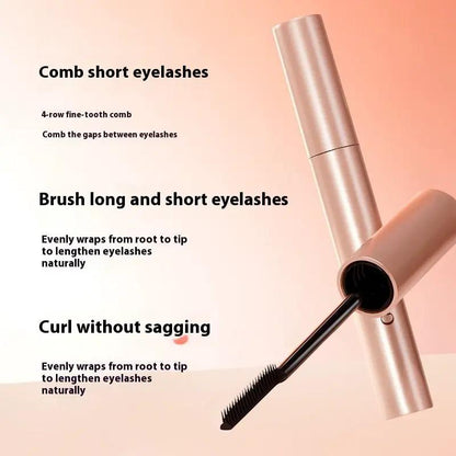 Natural Curly Long Mascara for Women Defining Naturally Curly Lashes Without Weighing Them Down by null