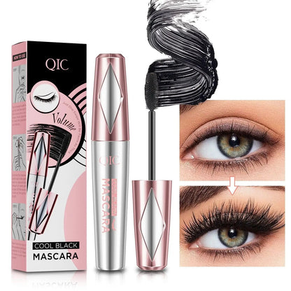 QIC Silver Rose Volume Mascara With Rose Silver Tone For Bold Lashes Lengthening And Volumizing Formula by null